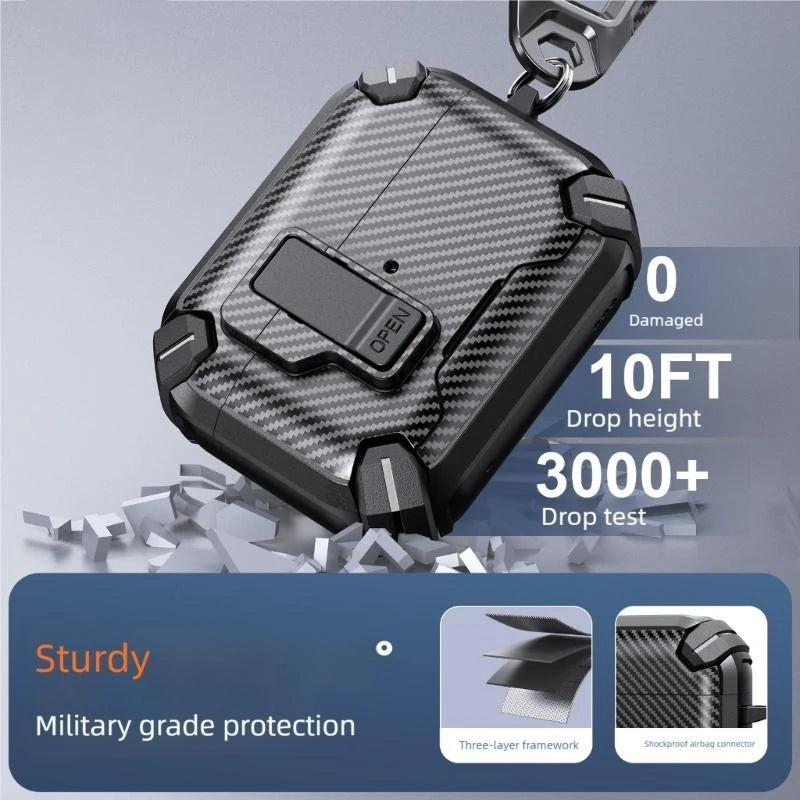 Anti Slip Phone Stand Wireless Charging Earphone Box for Pods 3rd Gen Case F19E