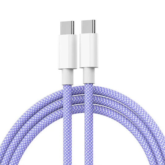 Original Type C to Type C Cable For Apple iPhone 16 15 Pro PD 60W Fast Charging For Samsung Xiaomi USB C Data Line Accessories