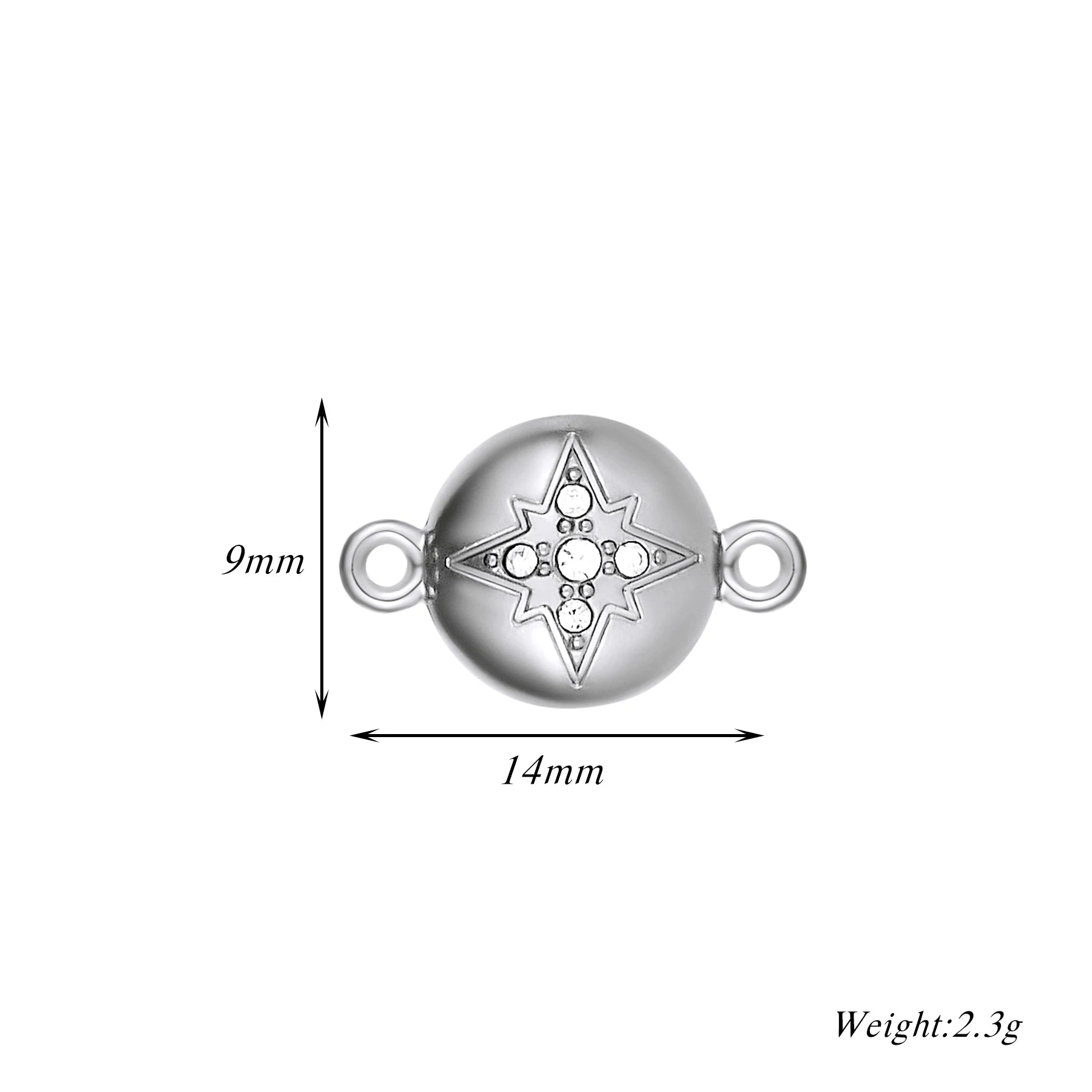 10Sets Wholesale Fashion Magnetic Clasps End Claps Connectors Pendant for DIY Bracelet Necklace Jewelry Making Findings