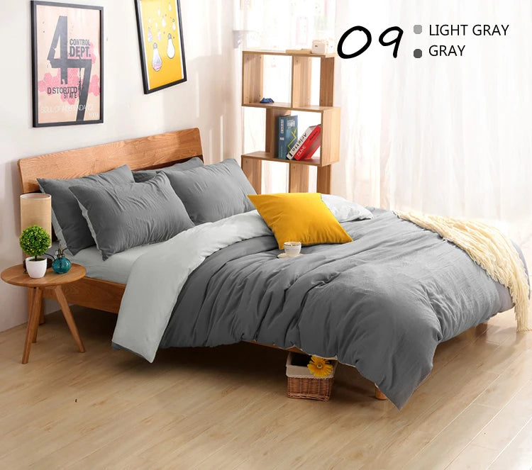 Black Bedding Russia Euro Family Size Duvet Cover set Bedding Sets Custom Size Bedclothes Single Queen Double Super King