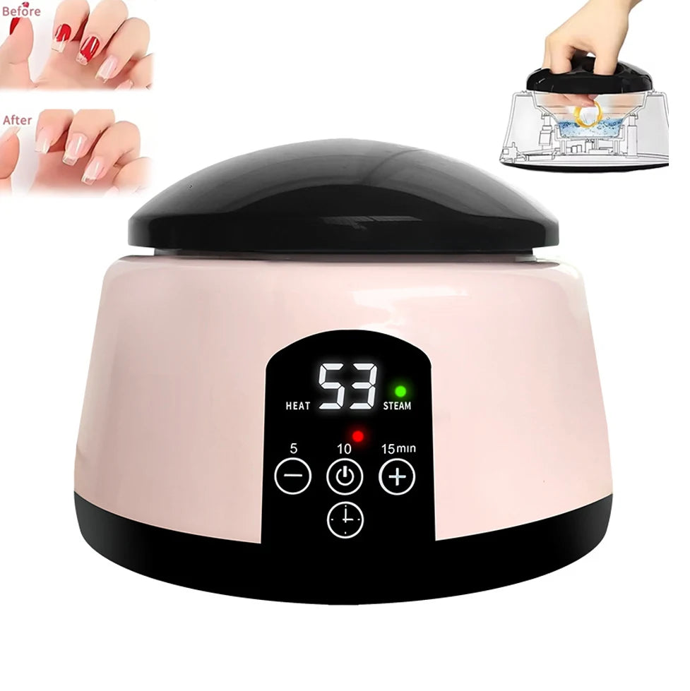 36W Professional Nail Debonding Steamer Fast Debonding Tool Steam High-Temperature Nail Polish Remover Suitable For Salons