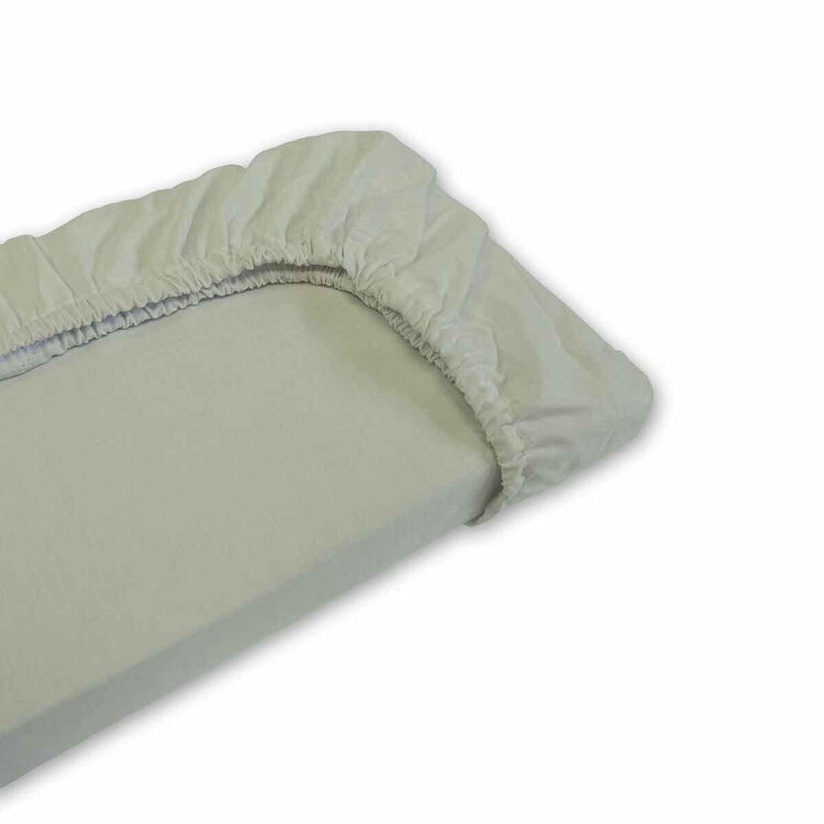 Fitted bottom sheet Happy Home MixColors Mint King size