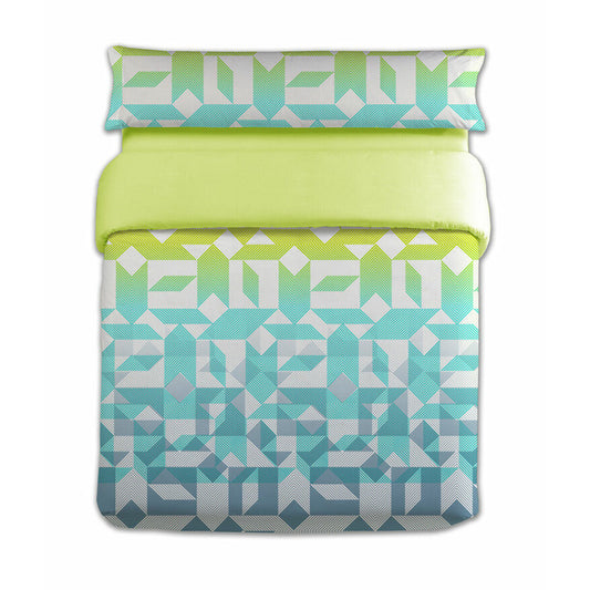 Duvet cover set Hosteline HARRIS Green Single 2 Pieces