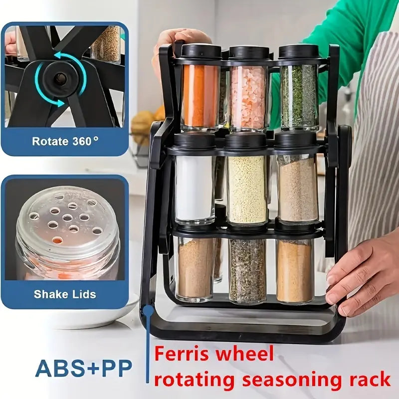 NNETM Revolving Spice Rack Set