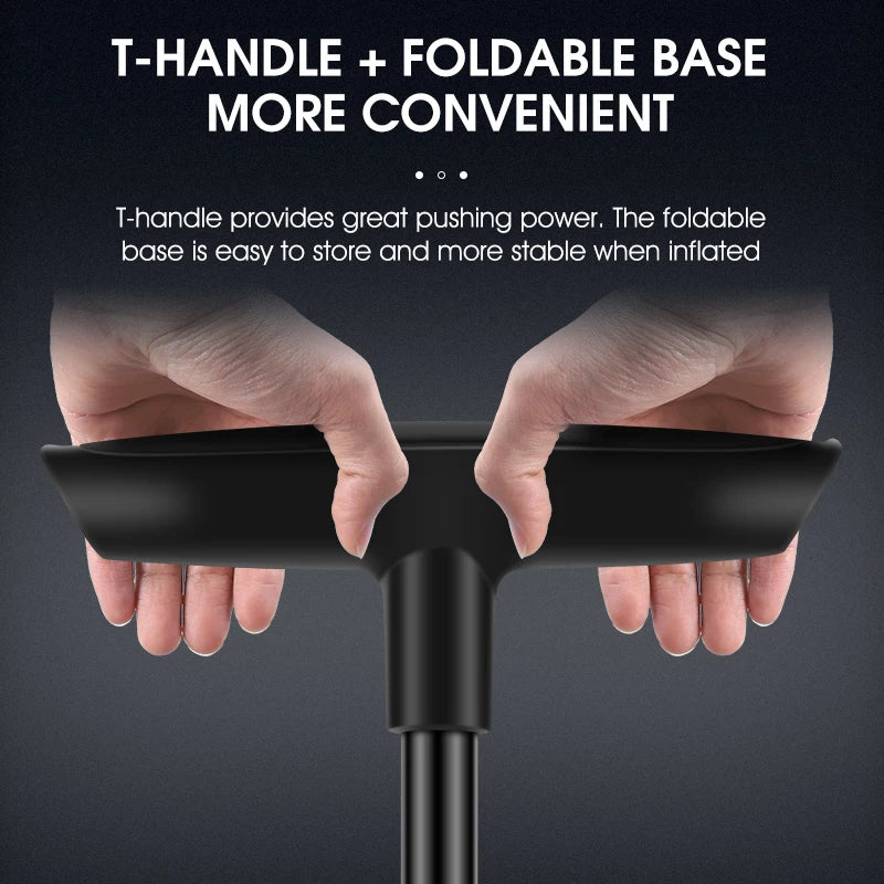 WEST BIKING 160PSI Bicycle Air Pump High Pressure Hand Pump for Schrader/Presta Valve Inflator Tool MTB Road Bike Accessories