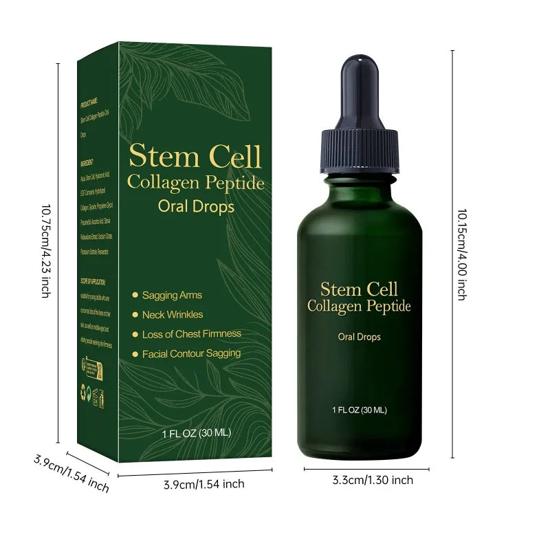 Beauty Tonic Oral Drops 30ml Enhance Complexion Anti Aging Firm Skin Nourish Blood Inner Health Daily Supplement