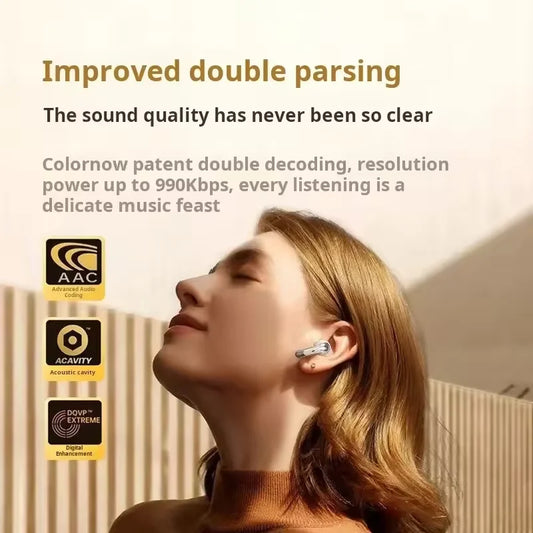 SONY Wireless Earphone Hi-Res Audio Noise Cancelling Bluetooth 5.3 Earbuds Hifi Headphones with Charging Case for IPhone iPad