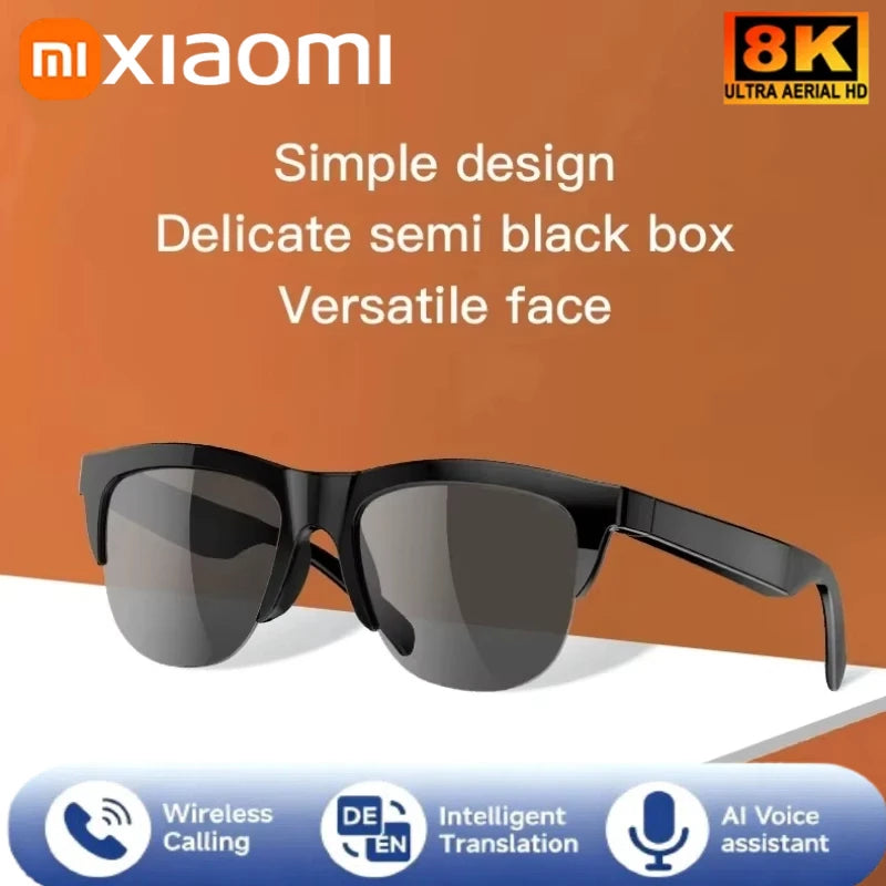 Xiaomi Smart Sunglasses Glasses Bluetooth5.3 Call Outdoor Sports Headphones HIFI Blue Light Waterproof Anti-UV For Men Women