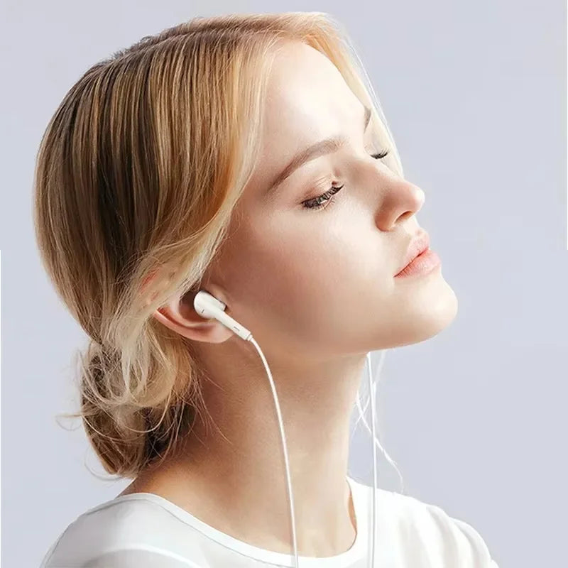 Original Wired Lightning Earphones For Apple iPhone 14 13 12 11 Pro Max Mini X XS XR X 7 8 6 Plus SE Headphones Accessories