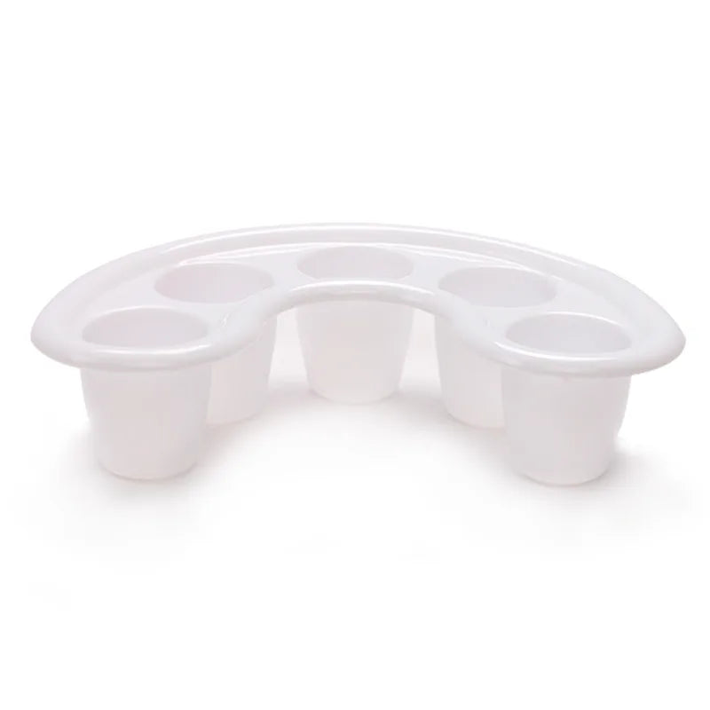 Nail Removal Soaker Wash Bowl Nail Art Soak Bowl Cuticle Removal Tray Acetone Resistant Handheld Polish Remover Manicure Tools