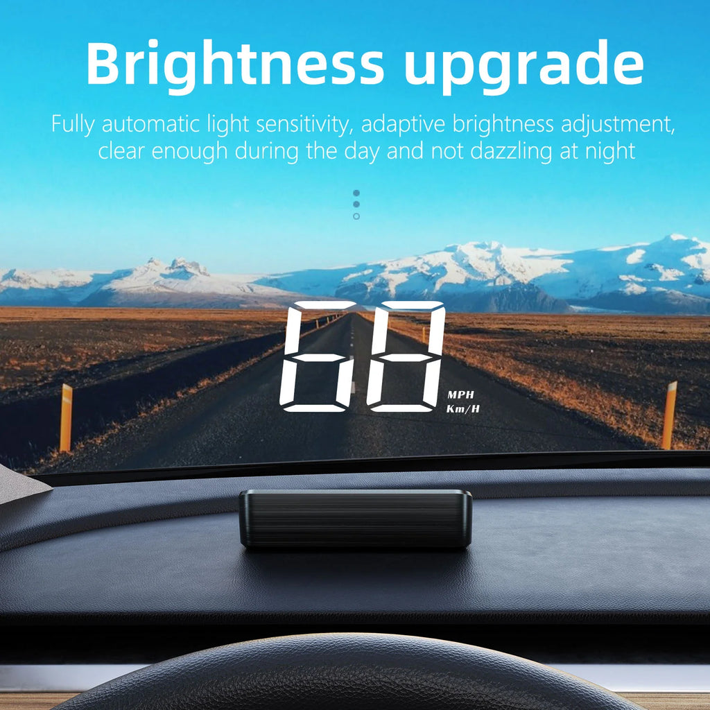 2025/Auto Electronics GPS Head-Up Display HUD Projector Digital Car Speedometer Accessories with Speed Function
