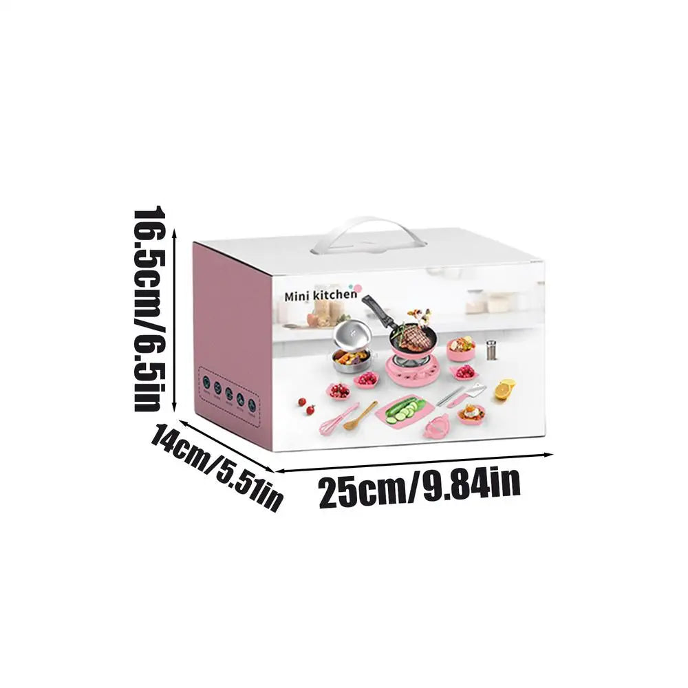 Kids Kitchen Toys 22X Pretend Kitchen Stuff For Kids Realistic Small Cooking Utensils For Child Safe Classroom Learning