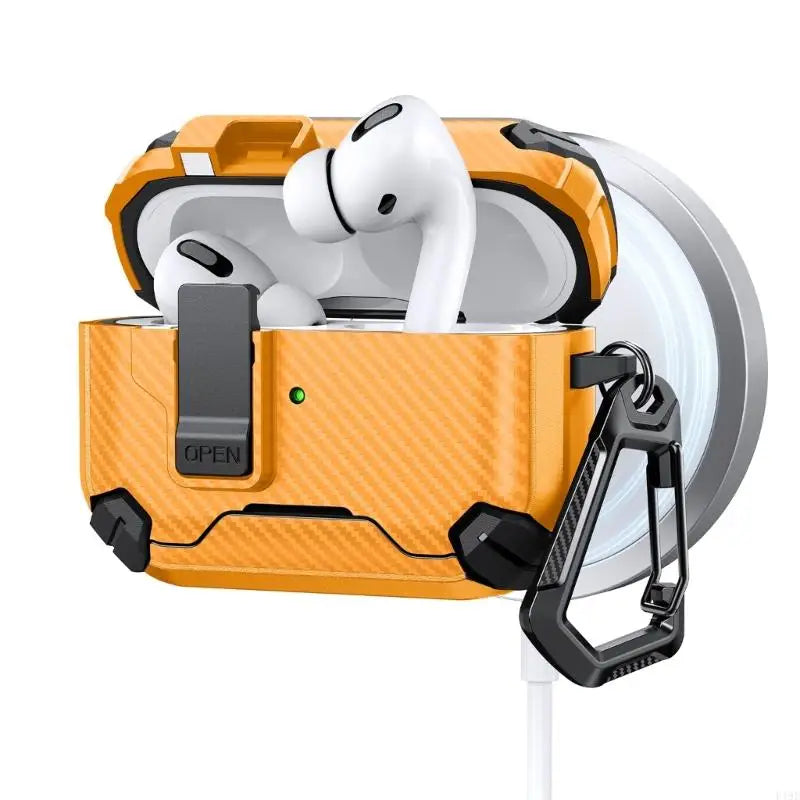 Anti Slip Phone Stand Wireless Charging Earphone Box for Pods 3rd Gen Case F19E