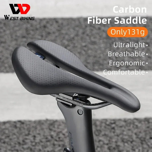 WEST BIKING Cycling Pads Saddle Pad Wholesale Products Carbon Fiber Import Parts Bicycle Accessories Bike Saddle Cushion