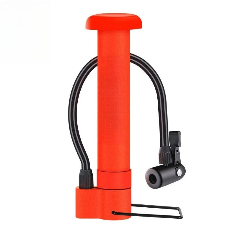 For MTB Bicycle Pump 80 PSI Bike Manual Cycling Accesories for West Biking Air Pump Balloon Tire Inflator Valve Floor Pump