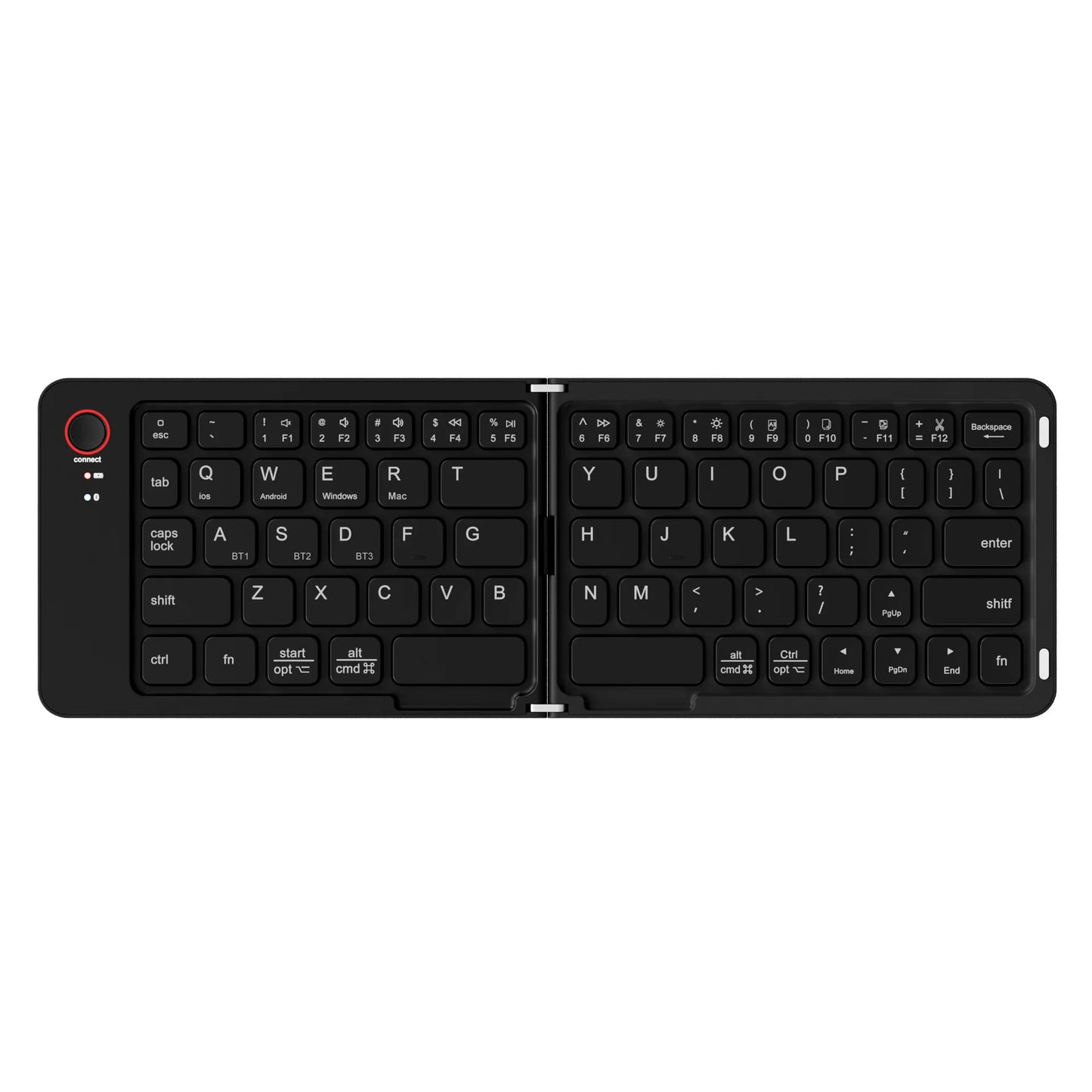 Portable Bluetooth Foldable Keyboard For IOS/Android/Windows Tablet Mobile Phone Portable Keyboard Computer Accessories