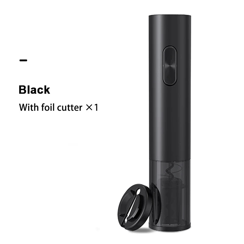 Electric Bottle Opener with Foil Cutter Corkscrew Wine Accessories Smart Automatic Wine Opener Kitchen Appliance