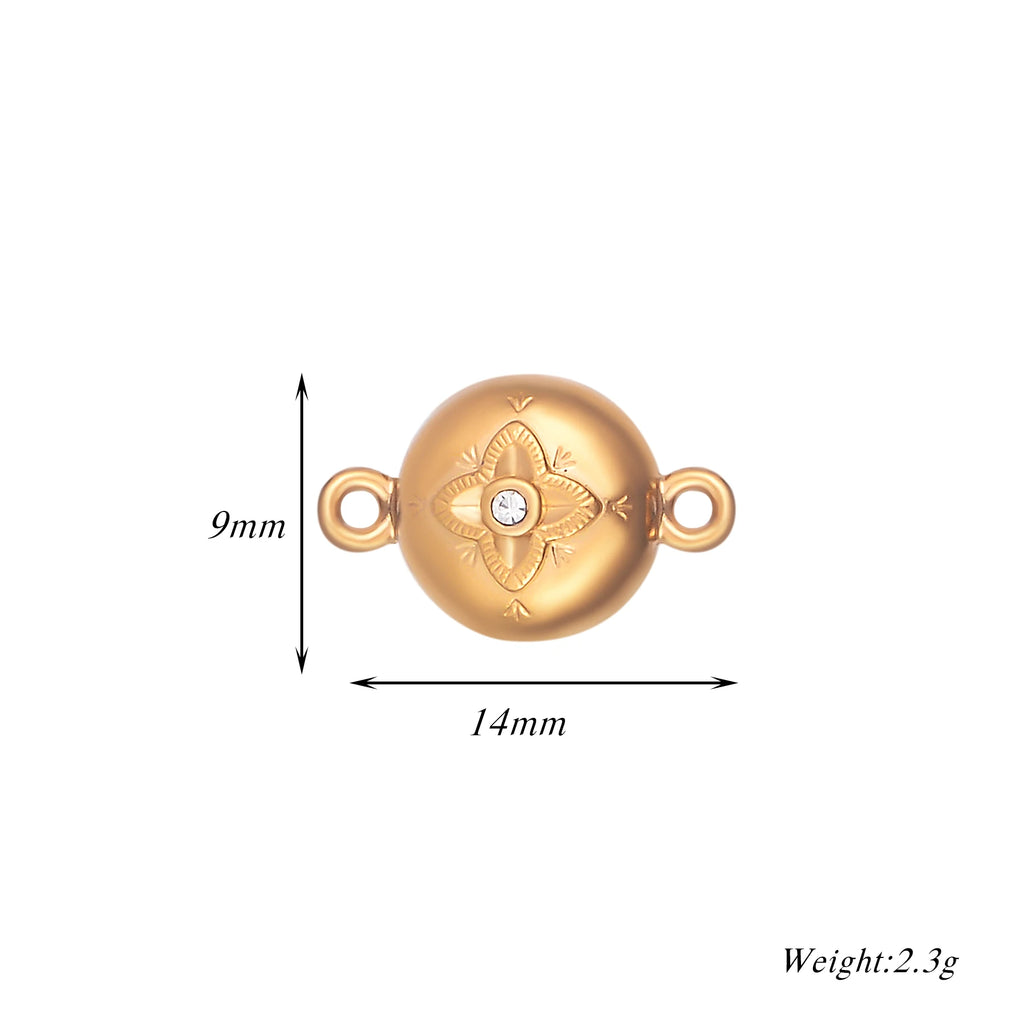 10Sets Wholesale Fashion Magnetic Clasps End Claps Connectors Pendant for DIY Bracelet Necklace Jewelry Making Findings