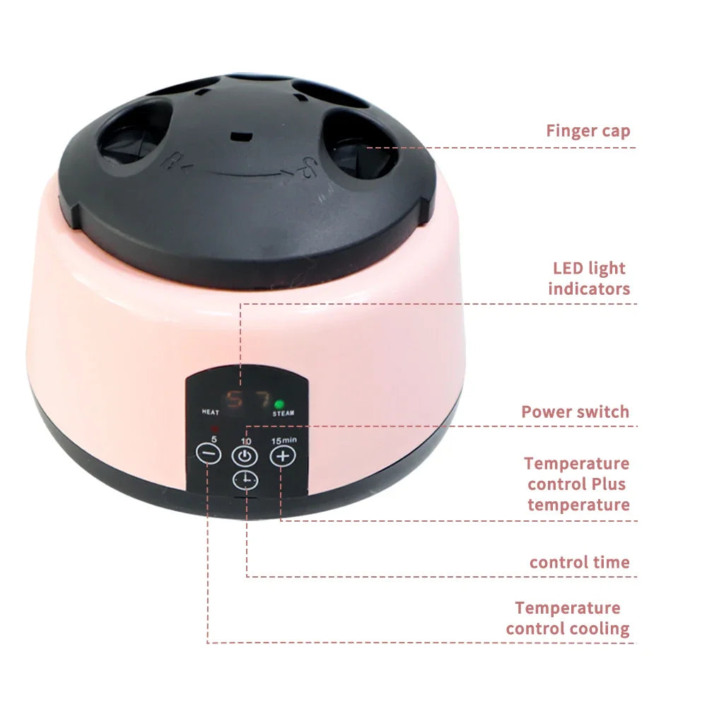 36W Professional Nail Debonding Steamer Fast Debonding Tool Steam High-Temperature Nail Polish Remover Suitable For Salons