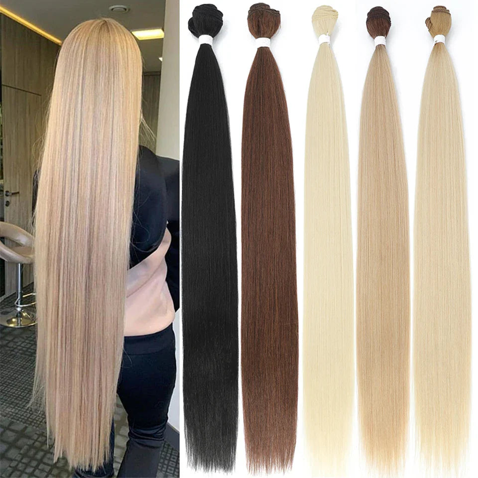 Bone Straight Hair Bundles Natural Extensions