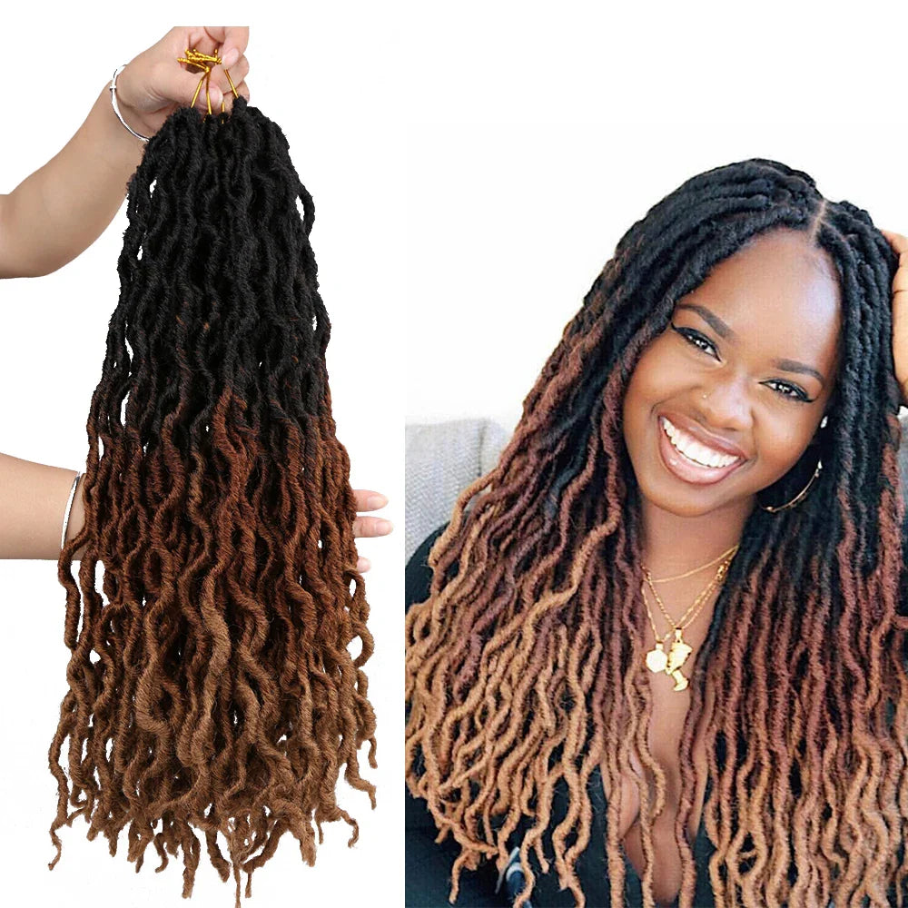 Goddess Faux Locs Crochet Hair Extensions