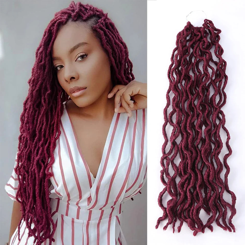 Goddess Faux Locs Crochet Hair Extensions