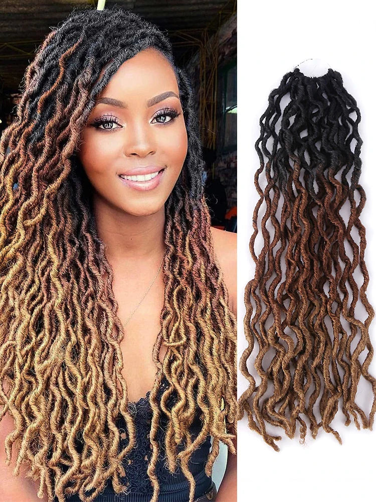 Goddess Faux Locs Crochet Hair Extensions