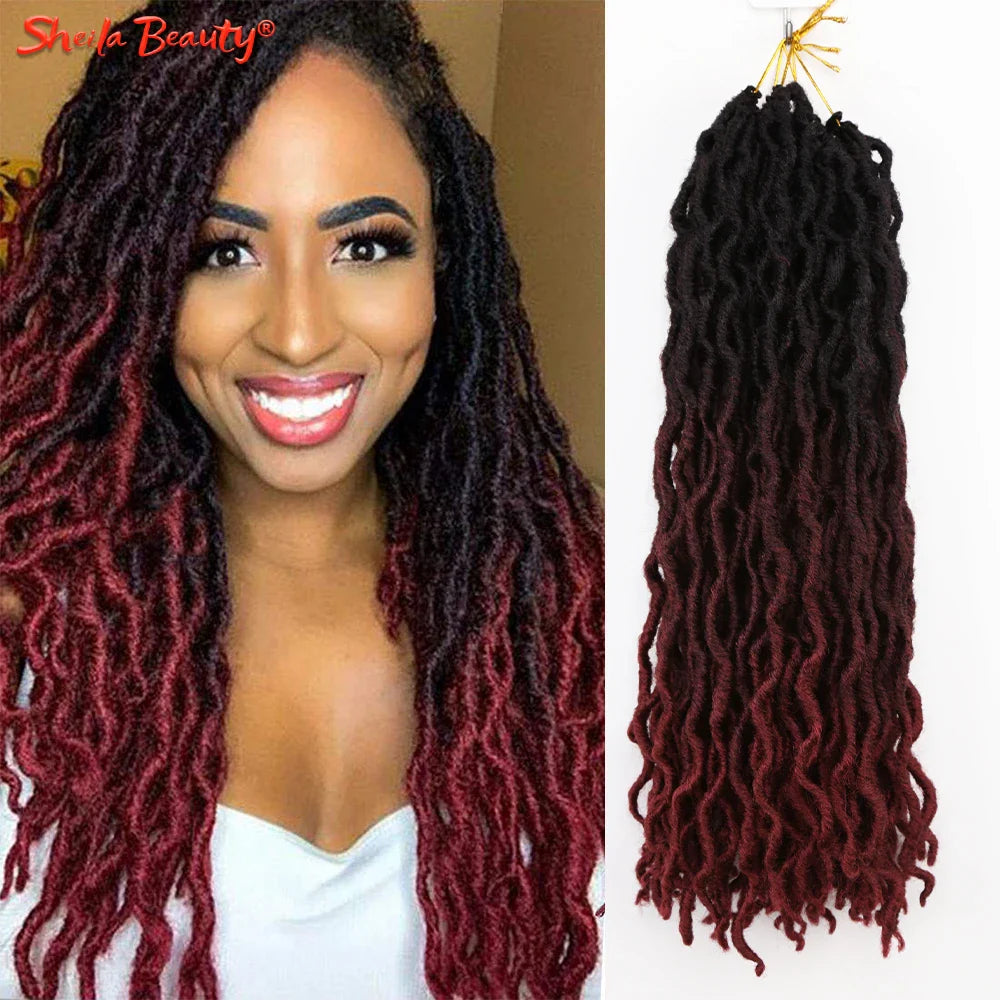 Goddess Faux Locs Crochet Hair Extensions