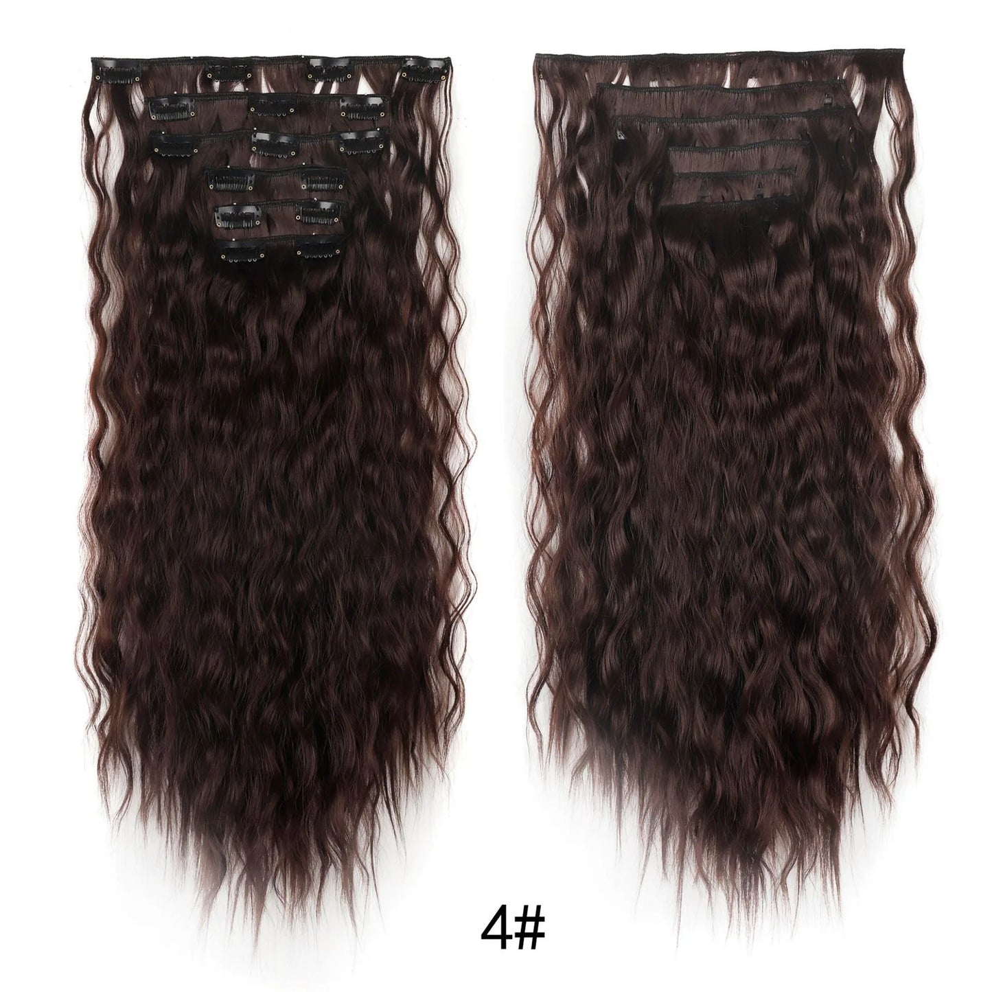 H&STAR 24 Inch Kinky Curly Hair Extensions