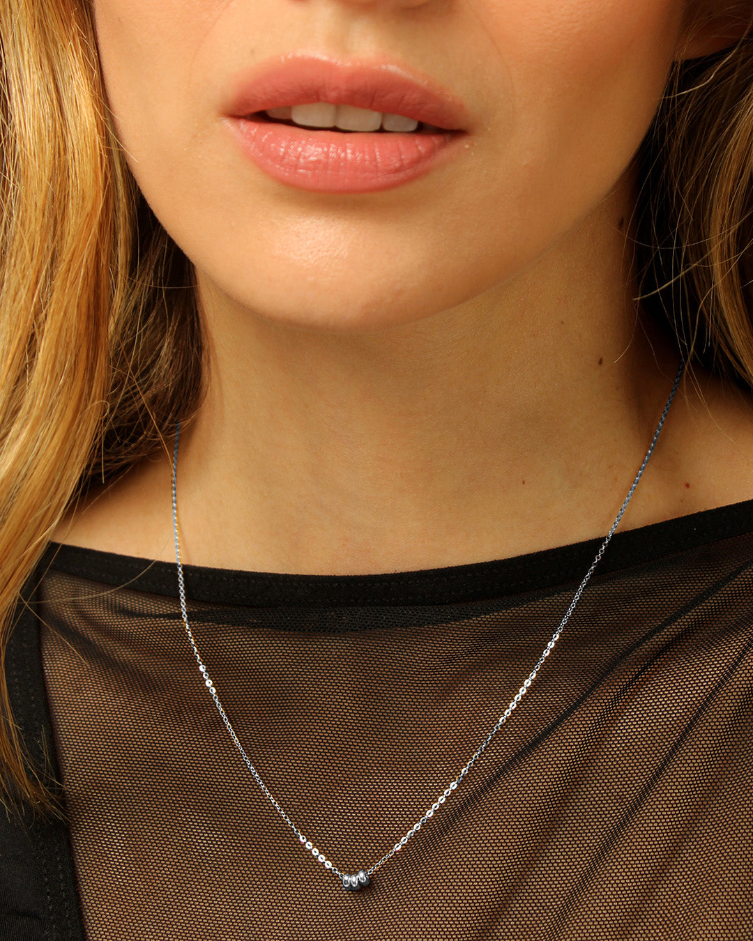 Collar Gabrielle Plateado