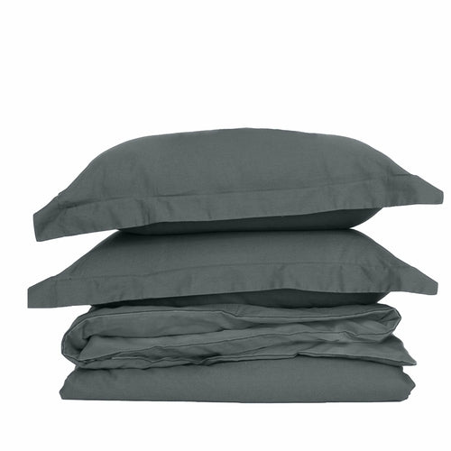 Twill Duvet Cover set - Dark Colours