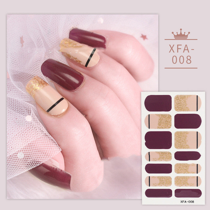 Nail Art with Imitation Diamond Nail Polish