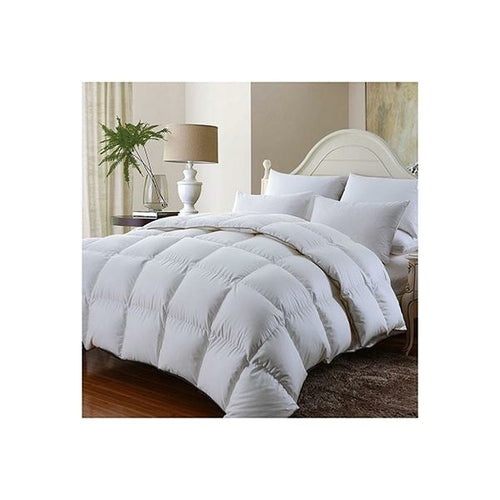Royal Comfort 350Gsm Luxury Soft Bamboo Quilt Duvet Doona Single White