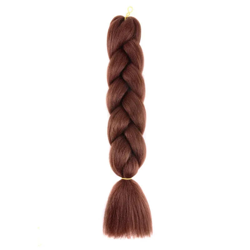 Synthetic 24 Inch 100g Braiding Hair Extensions