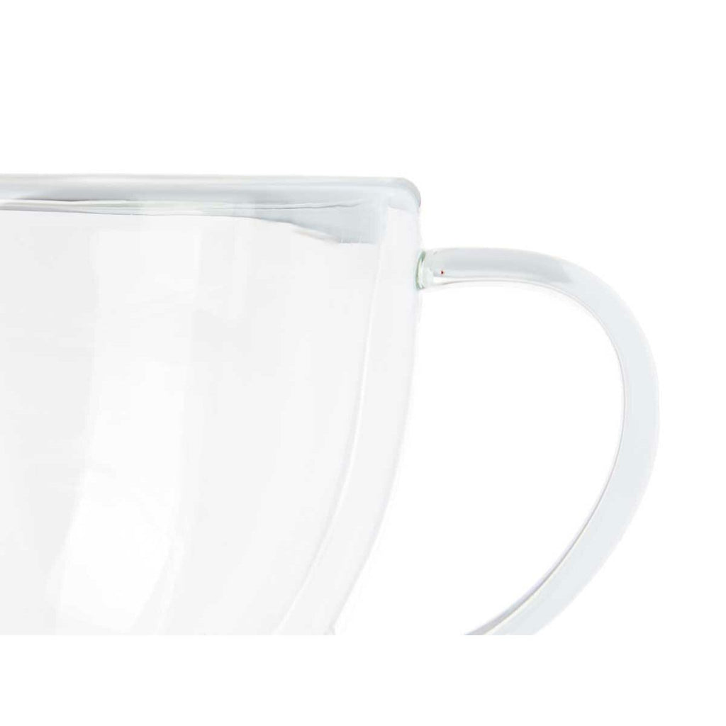 Tea and coffee cup Vivalto Transparent Borosilicate Glass 140 ml (6 Units)