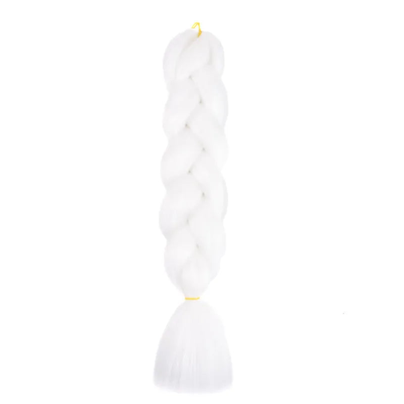 Synthetic 24 Inch 100g Braiding Hair Extensions