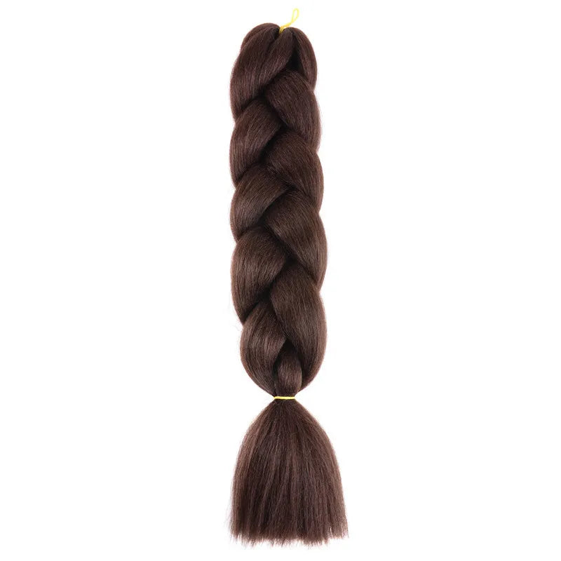 Synthetic 24 Inch 100g Braiding Hair Extensions