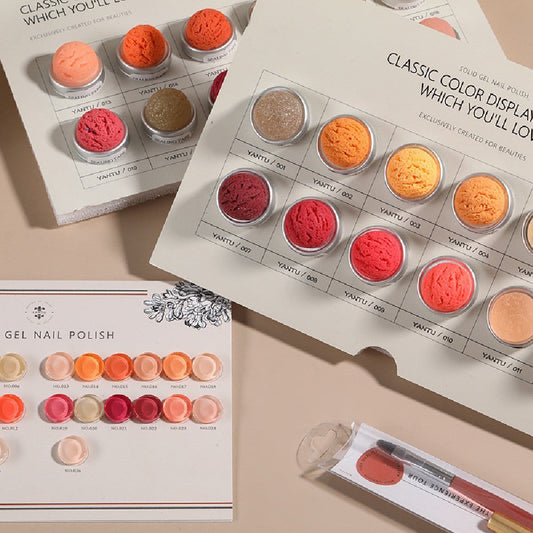 Strawberry Nail Polish Glue Set