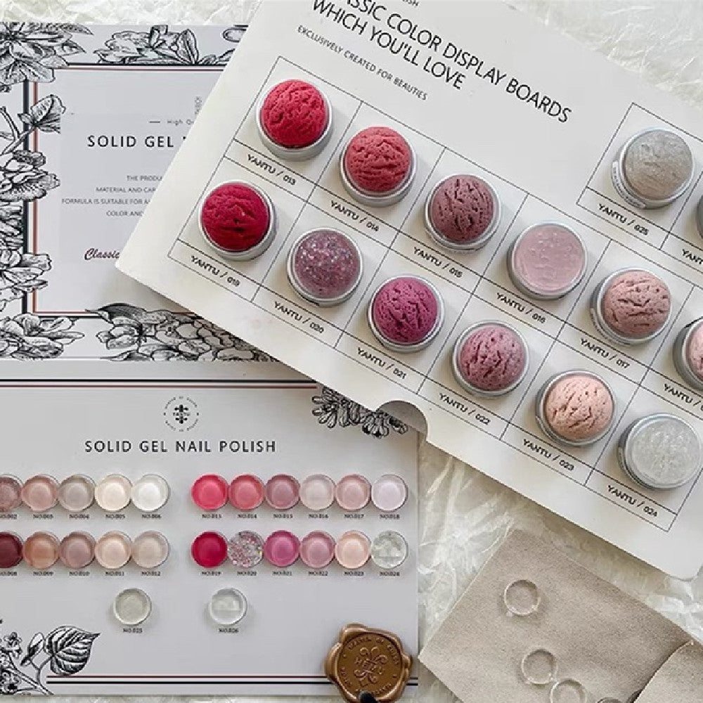 Strawberry Nail Polish Glue Set