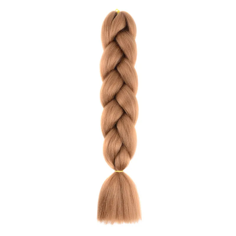 Synthetic 24 Inch 100g Braiding Hair Extensions