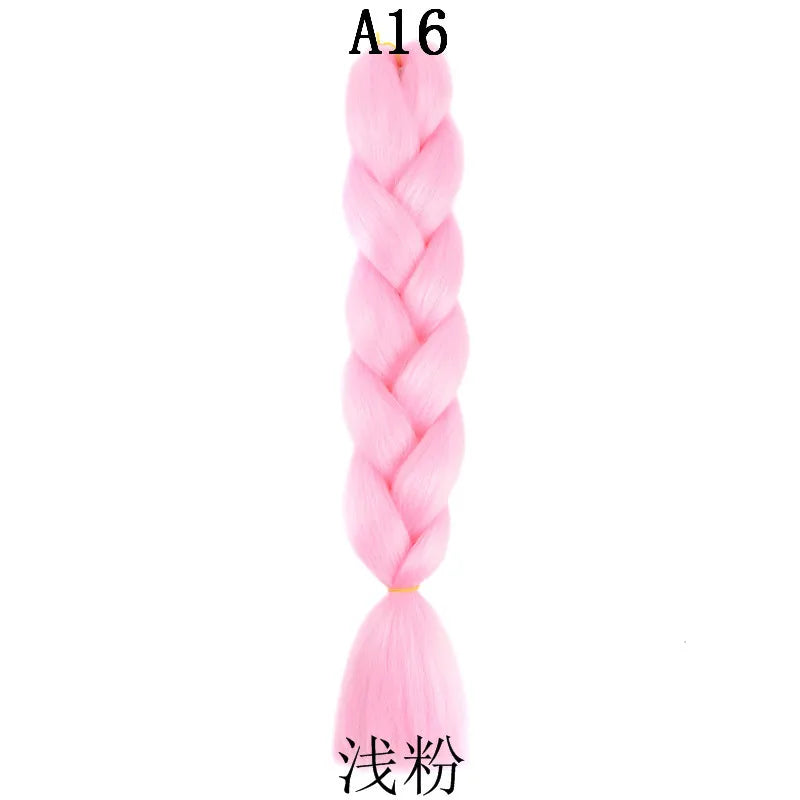 Synthetic 24 Inch 100g Braiding Hair Extensions