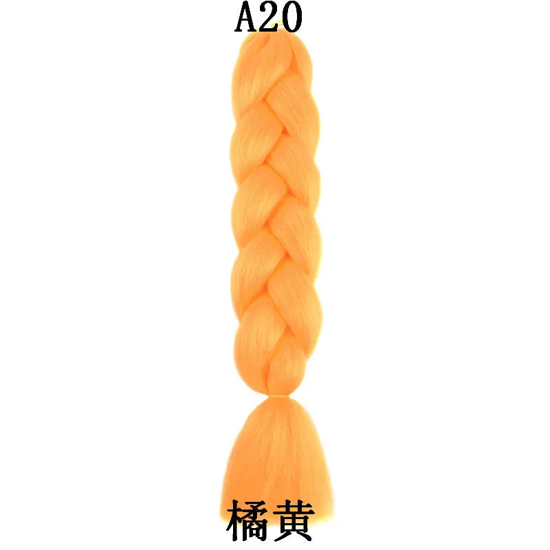 Synthetic 24 Inch 100g Braiding Hair Extensions