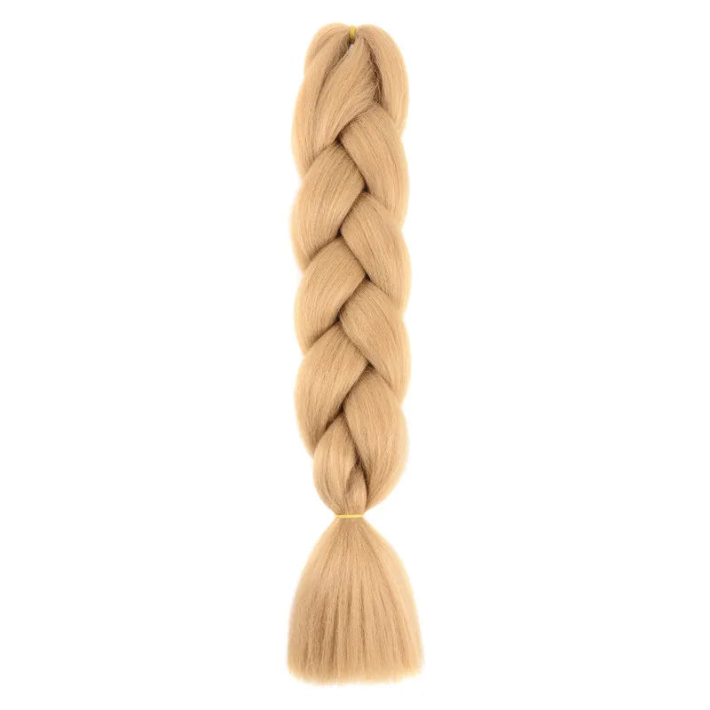 Synthetic 24 Inch 100g Braiding Hair Extensions