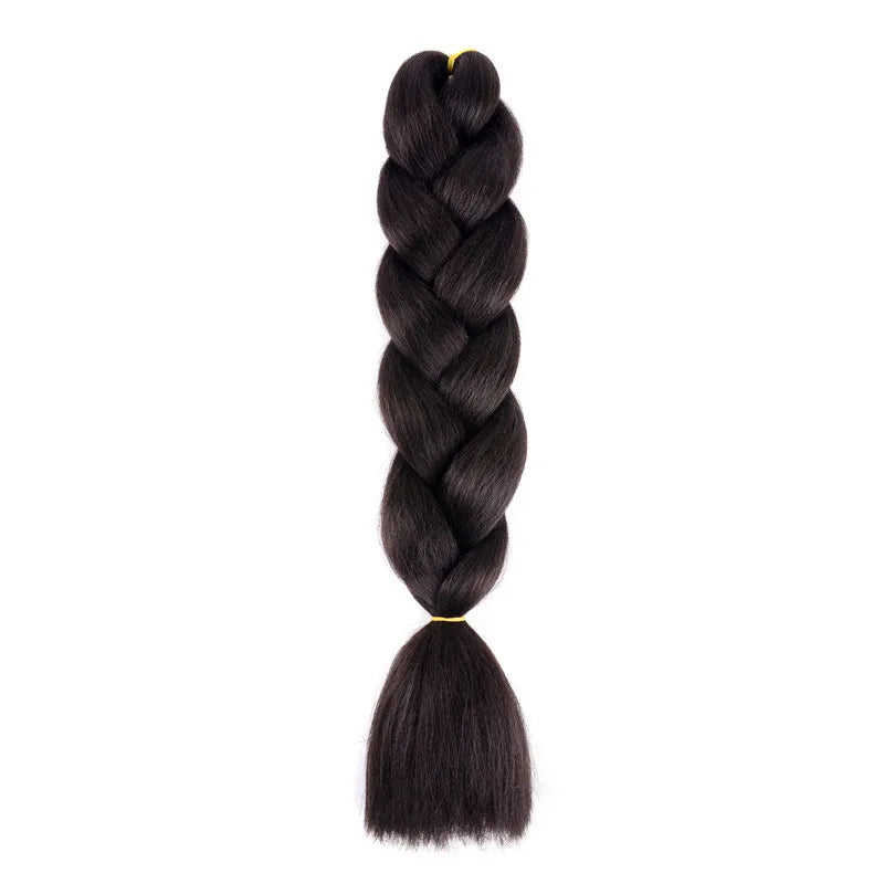 Synthetic 24 Inch 100g Braiding Hair Extensions