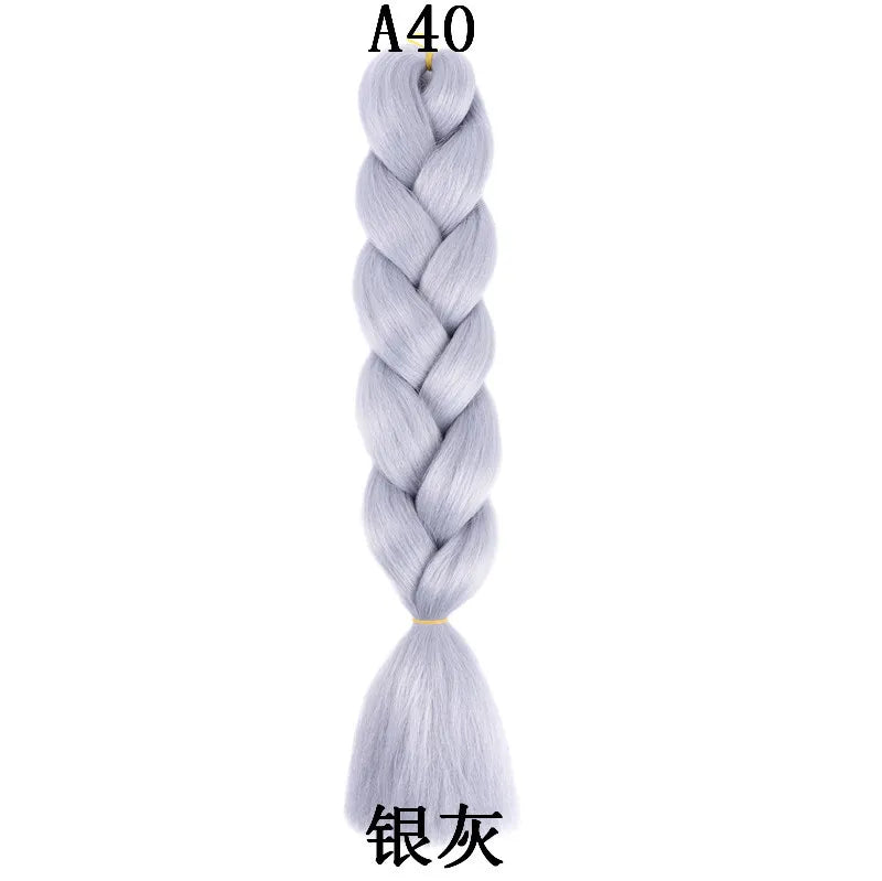 Synthetic 24 Inch 100g Braiding Hair Extensions