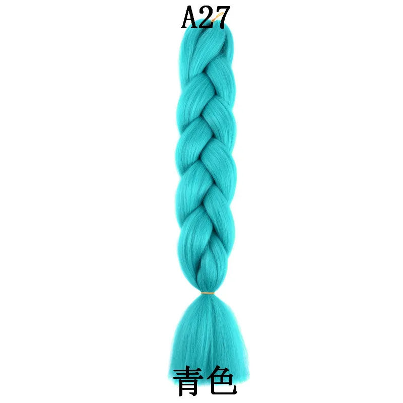 Synthetic 24 Inch 100g Braiding Hair Extensions