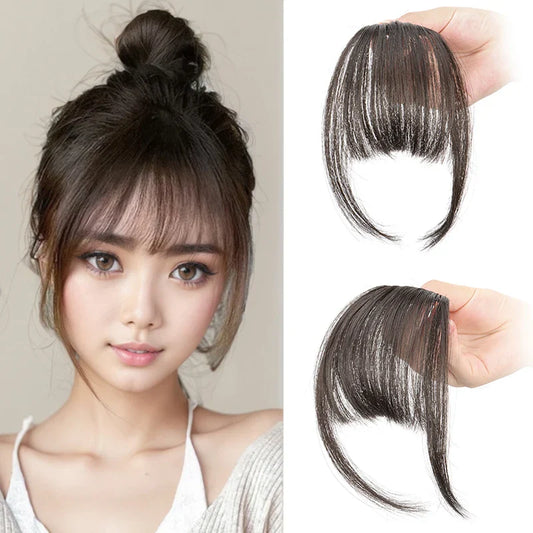 Synthetic Invisible Air Bangs Hair Extension