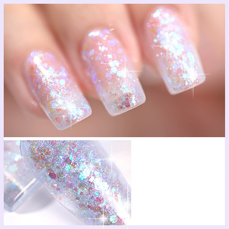Vibrant Starry Sky Nail Polish Glue