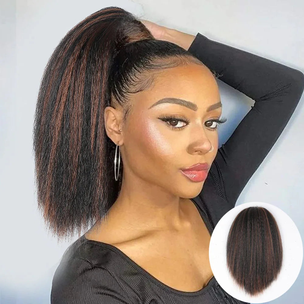 Yaki Claw Clip Hair Extensions for Black Women