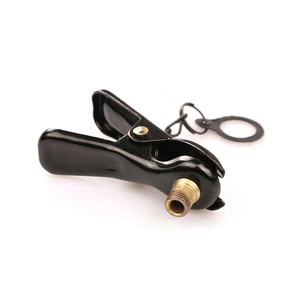 Bike Inflator Pump Nozzle Clip FV AV Valve Connector Head Valve Bicycle Tire Tyre Air Pump Bike Cycling Outdoor Bike Accessories